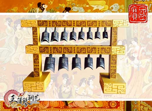 13件漢式編鐘、20件漢式編磬（特制）