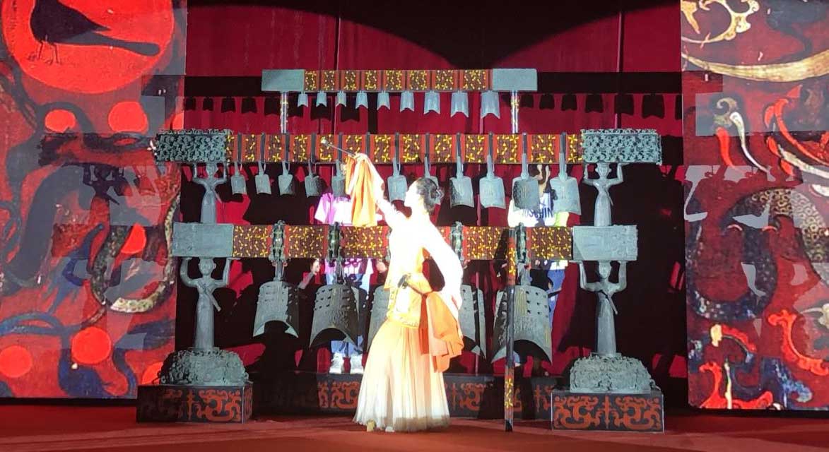 隨州編鐘音樂(lè)《楚商》古樂(lè)欣賞！